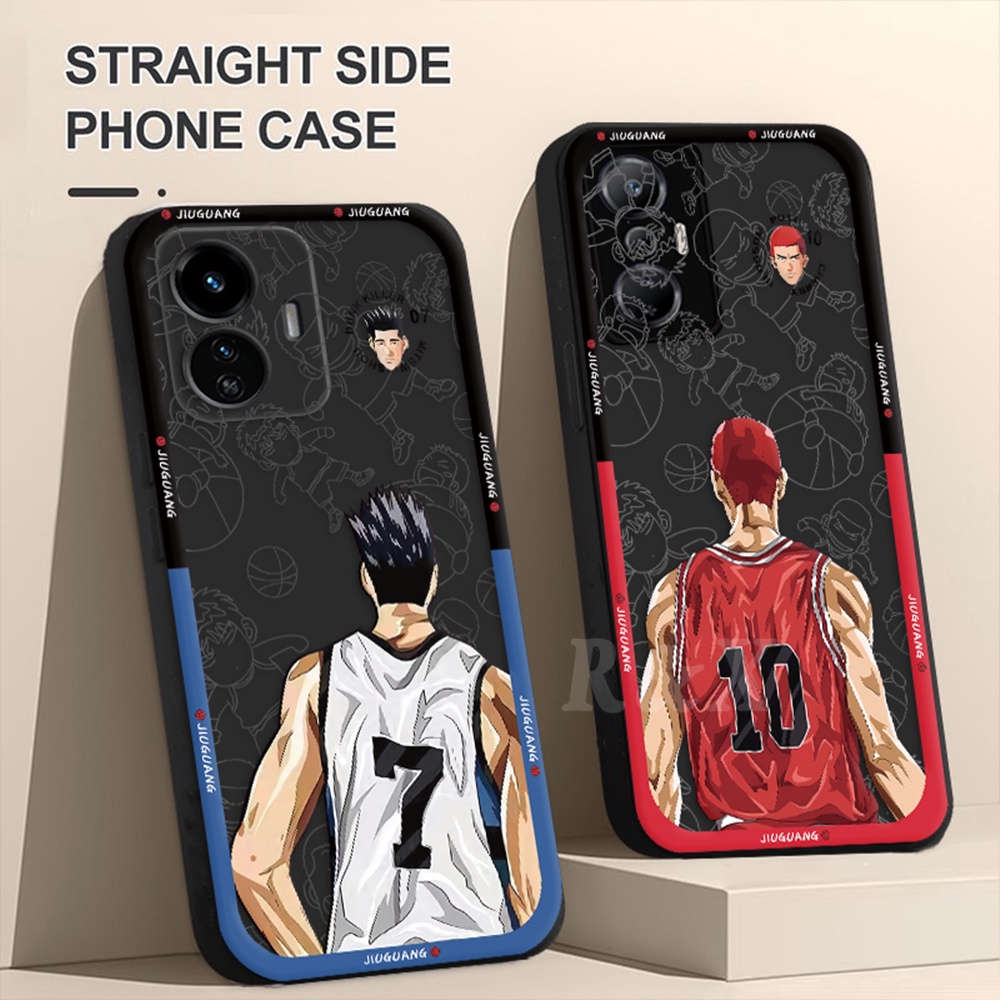 Infinix Hot 20S 10S 10T Note 12g96 Note11 Smart 7smart6 Smart5 Hot 11S NFC Hot12 Play 12 Pro 10play 9Play Kartun Anime Slam Dunk Sakuragi Hanamichi Soft Rubber Case RIXUAN