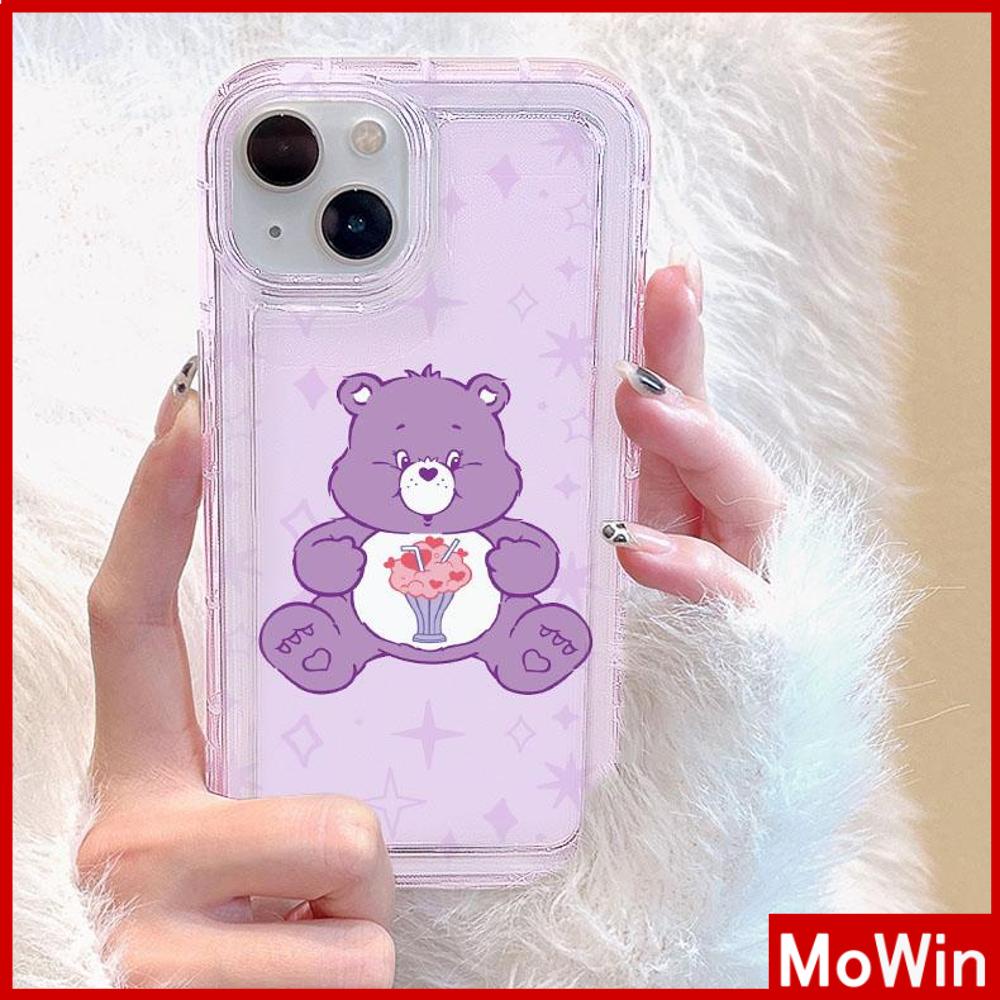 For iPhone 14 Pro Max iPhone Case Clear Case TPU Soft Case Airbag Shockproof Cute Cute Cartoon Bear Compatible with iPhone 13 Pro Max iPhone 12 Pro Max 11 7Plus 6Plus XR xs max
