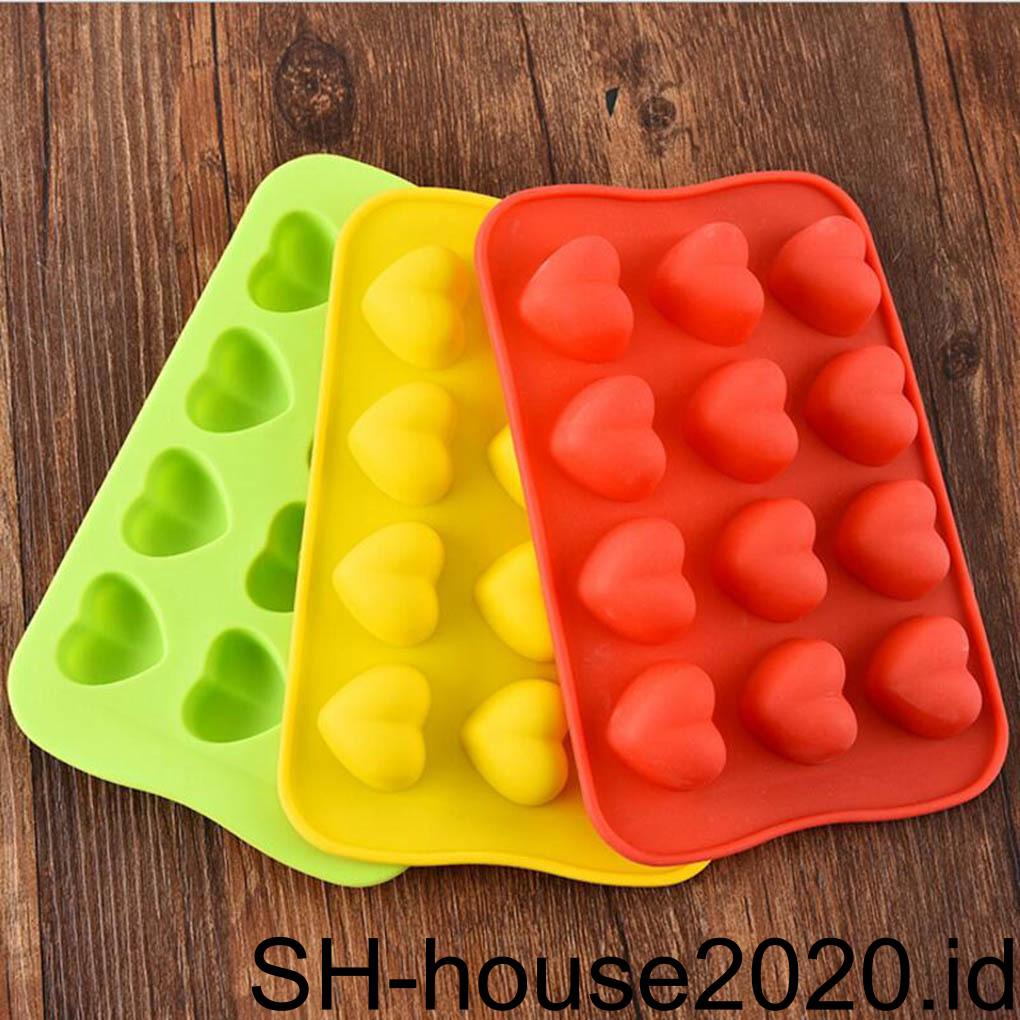 Warna Random Cetakan Es Batu Anggur Ice Block Maker Freezer Silikon Anti Lengket Mould Tray Square