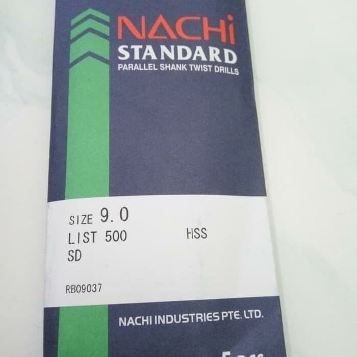 Mata bor nachi 9mm/ Mata bor besi/ Mata bor nachi 9mm murah