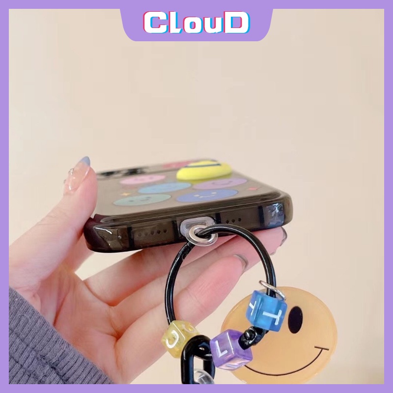Case Smiley Kartun Lucu Untuk Vivo Y12 Y11 Y17 Y20 Y12s Y12A Y11s Y20s G Y91C Y15 Y12i Y20i Y1S Y30G Y20A Y20G Lembut Kreatif Flip Make Up Cermin Penutup Belakang Dengan Gelang