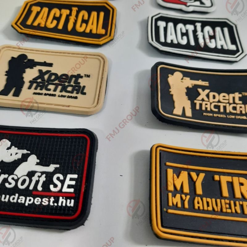 Patch Rubber Perbakin, Airsoft indonesia, Tactical Karet Velcro Perepet