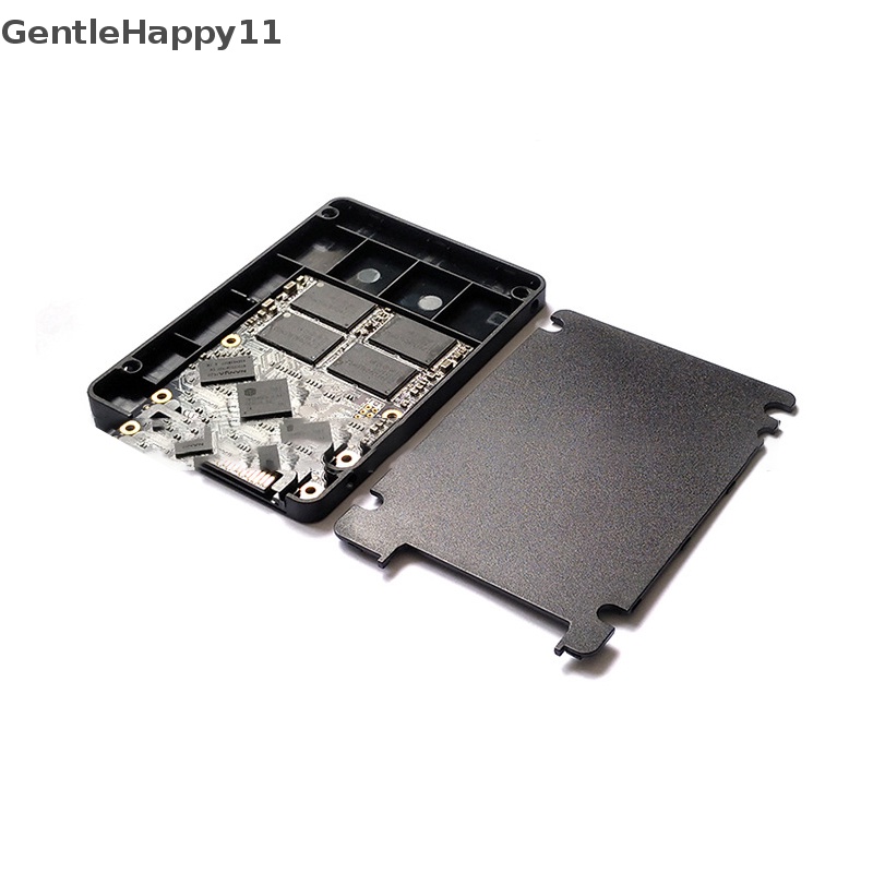 Gentlehappy Casing Hard Disk 2.5 Inch SSD Handphone Hard Drive Case Adapter Box ABS Perlindungan Lingkungan Plastik Shell Sata 7mm id