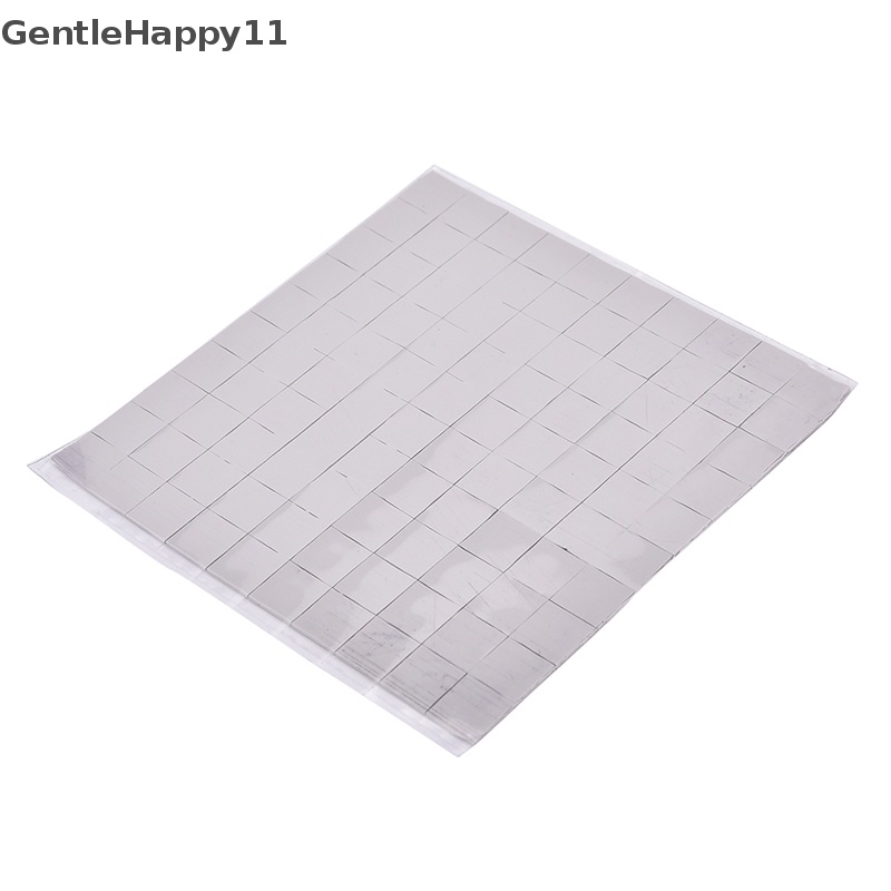 Gentlehappy Pad Thermal Silikon Tahan Lama 100mm * 100mm * 1mm Untuk CPU GPU Heatsink id