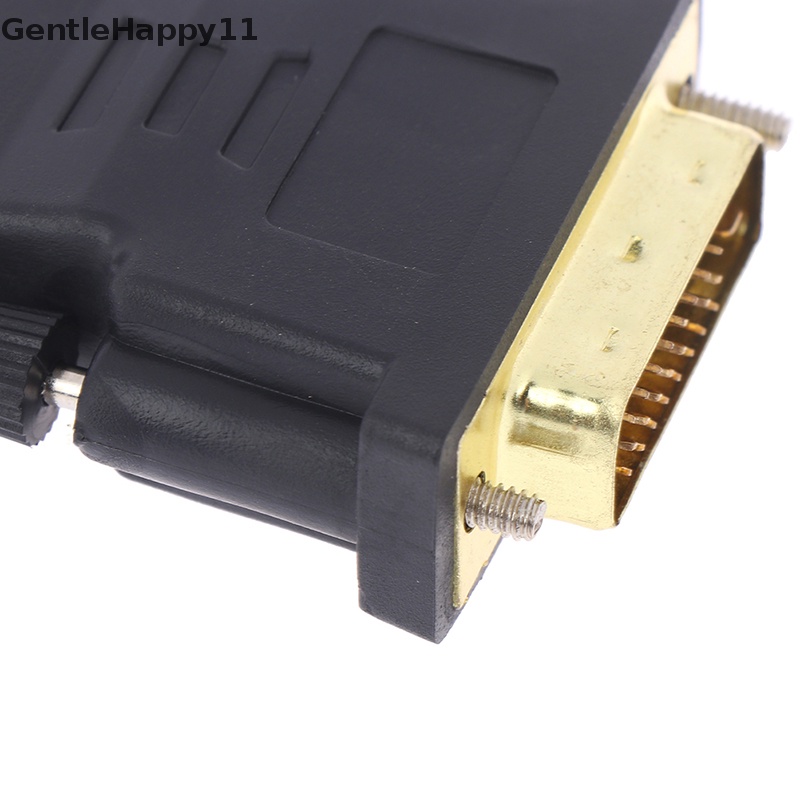 Gentlehappy HDMI Female To Female Vga24+1Pin DVI Male Konektor Adaptor HDMI Male HDTV id
