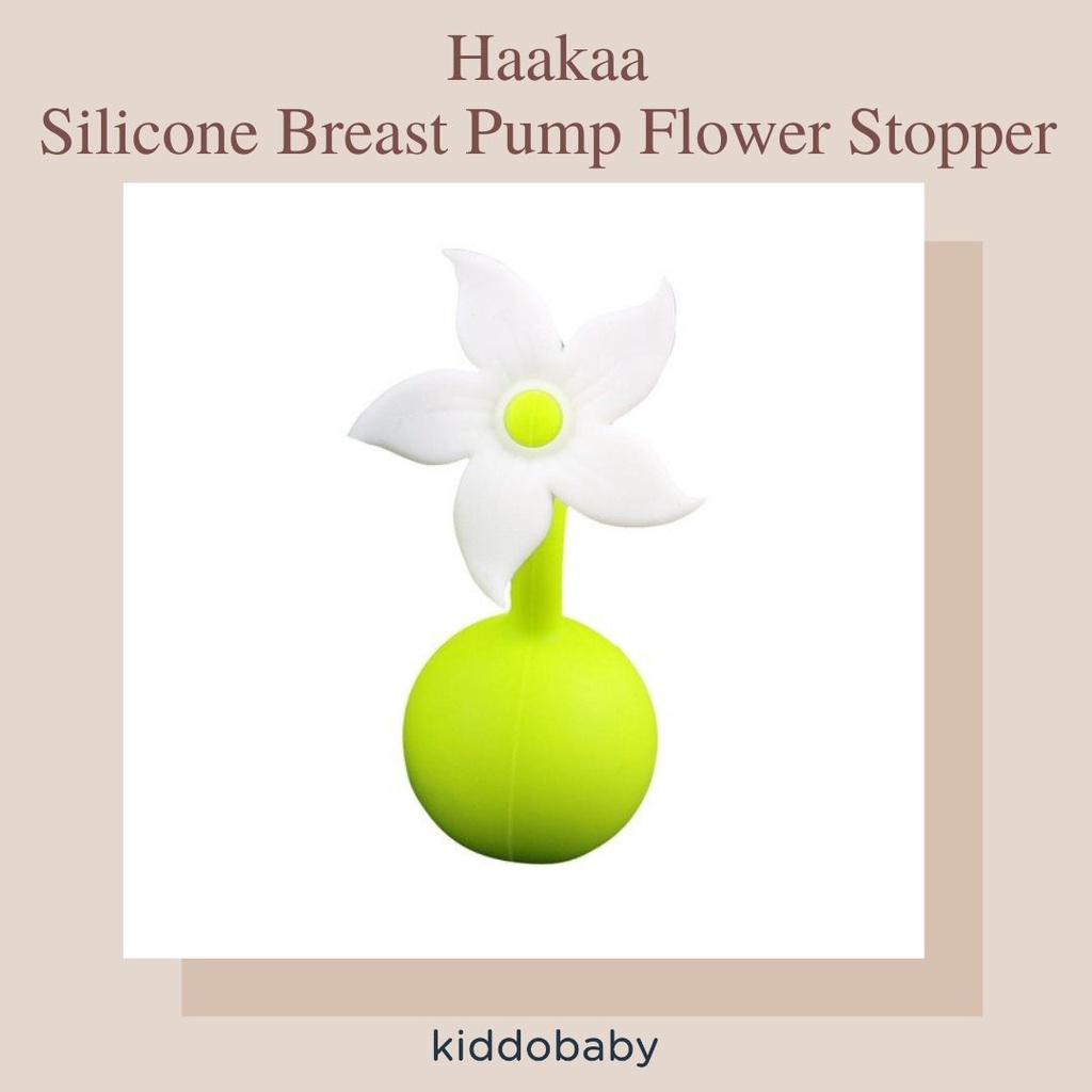 Haakaa Silicone Breast Pump Flower Stopper | Penyumbat Silicone Pompa Asi