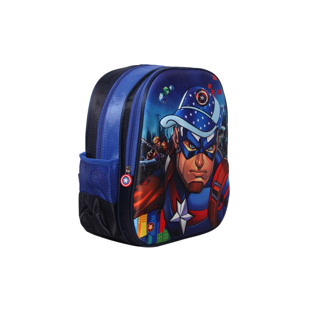 Tas Ransel Anak Laki Gambar Timbul TK Import Polo Line 1290
