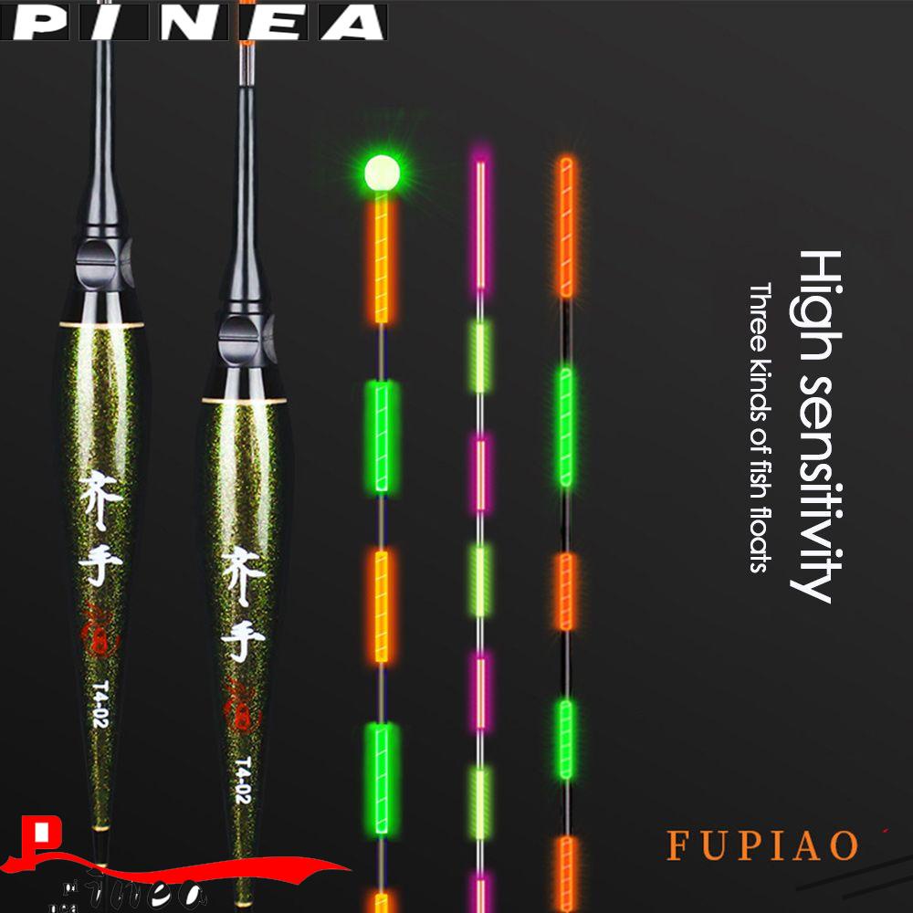 Pelampung Umpan Pancing PINEAPPLE Rocky New LED Light Electronic Eye-catching Segitiga tail Light Stick Floats