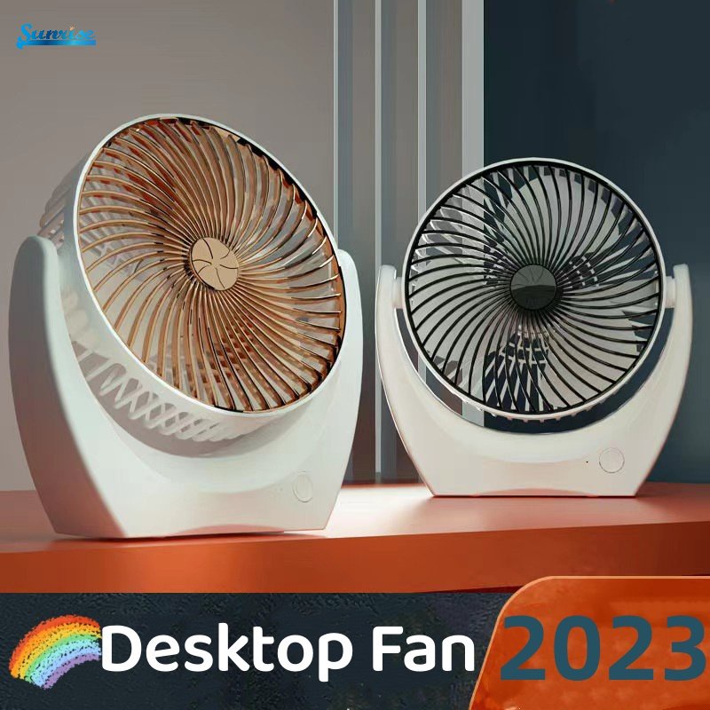 Indah Musim Panas Pendingin Tiga Kecepatan Dapat Disesuaikan Portabel Mini Kipas Senyap Sederhana Berwarna Kantor Asrama Desktop Kamar Tidur Multifungsi USB Kipas