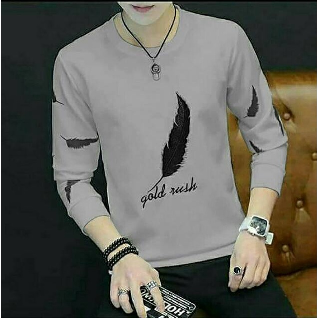 BISA BAYAR DI TE,MPAT/ baju distro agus KAOS TANGAN PANJANG realpic GQ