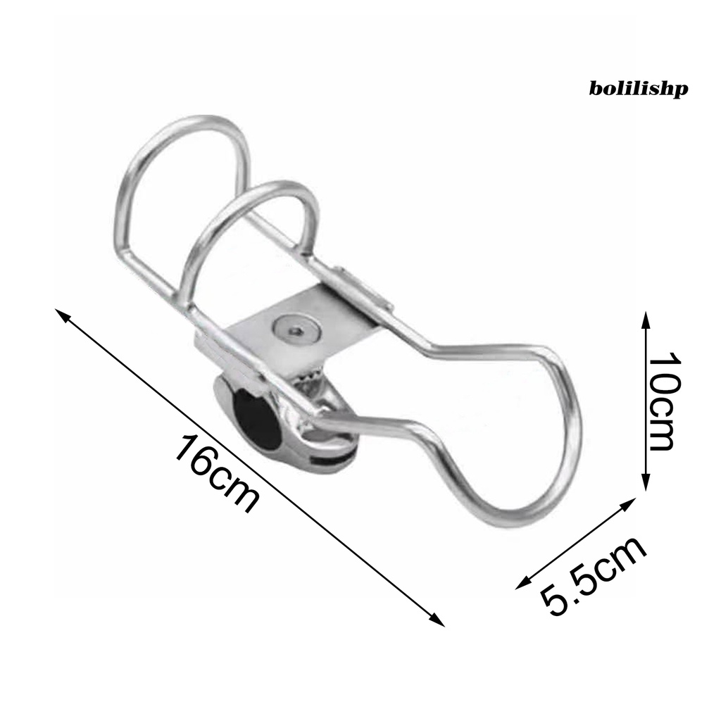 Bo-fishing Rod Holder Portable Anti Karat Dipoles Tinggi Dengan Kunci Pas Tahan Korosi Heavy Duty Stainless Steel Perahu Laut Memancing Pagar Pembatas Tiang Dukungan Alat Pancing