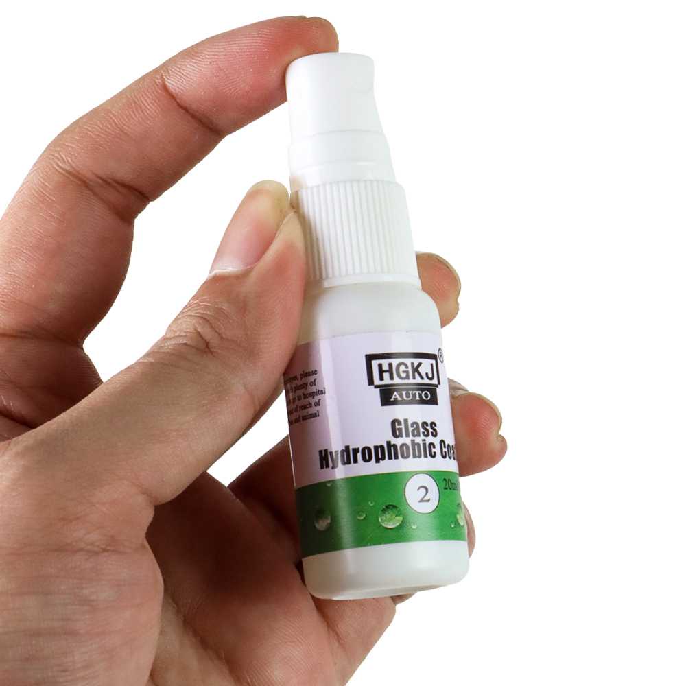 Semprotan Hydrophobic Glass Coating Waterproof Liquid 20ml HGKJ 2