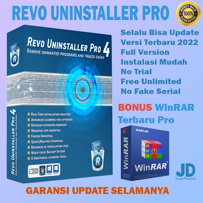 Revo Uninstaller Pro Full Version Lifetime Bergaransi