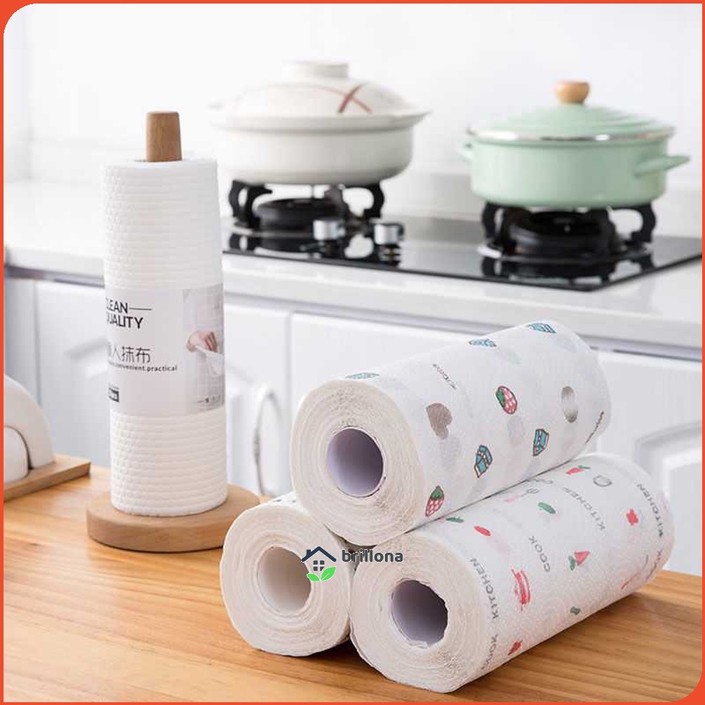 Qian Feng Tisu Kertas Reusable Paper Towel 1 Roll (50 Helai) - MB104P