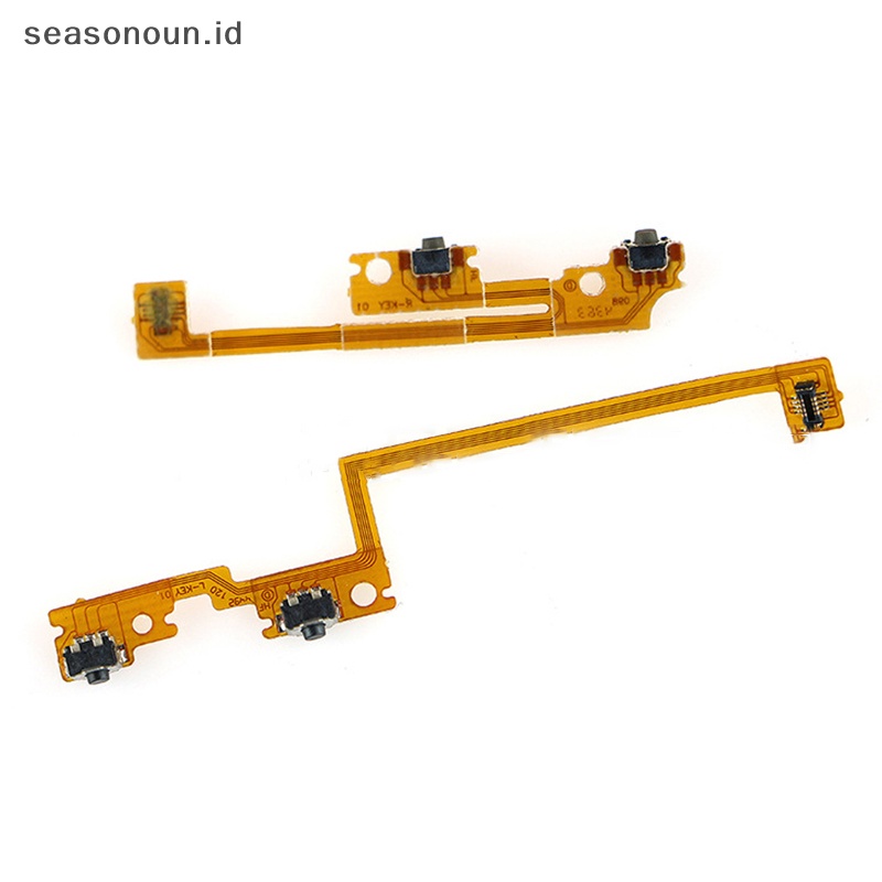 Seasonoun L R ZR ZL Tombol Pita Saklar Kabel Fleksibel Untuk 3DS Baru 3DS XL/LL.