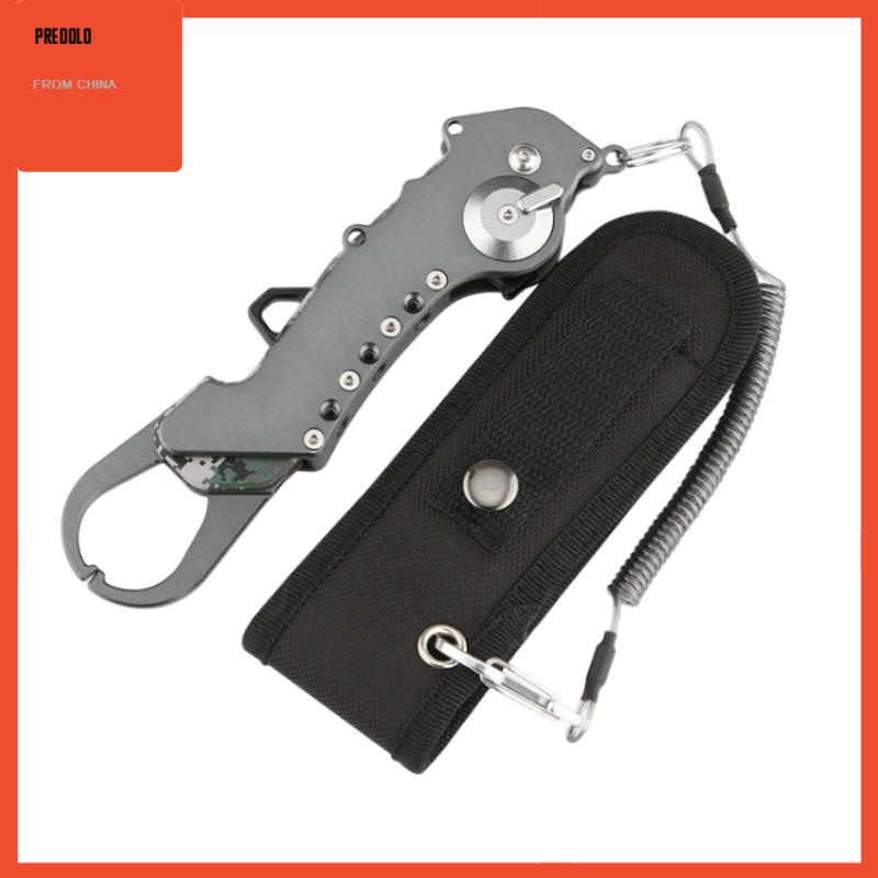 [Predolo] Fish Lip Gripper Mudah Digunakan Fishing Plier Untuk Memancing Laut Traveling Outdoor