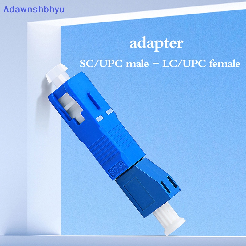 Adhyu SC Male To LC Female Single Mode Konverter Adapter Fiber Optik Hybrid ID