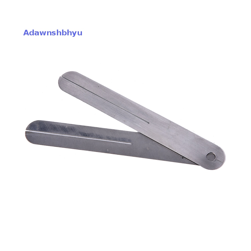 Adhyu 2pcs fret puller fretboard fingerboard fret Alat Perbaikan Pelindung Plat Baja ID