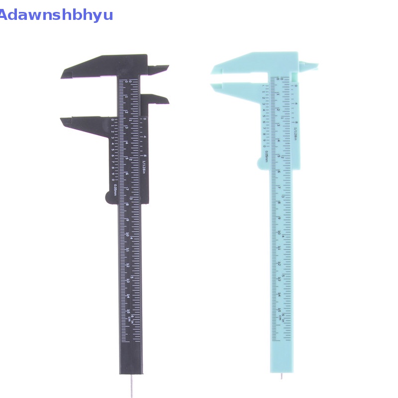 Adhyu 1PC 6inch 150mm Plastik Vernier Caliper Sliding Gauge Penggaris Perhiasan Mengukur ID