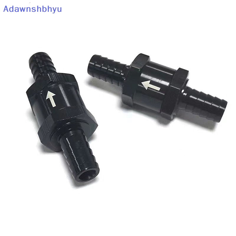 Adhyu 6per8 /10 /12mm Katup Paduan Aluminium Bahan Bakar Non Return Check Valve One Way Fit Carburator ID