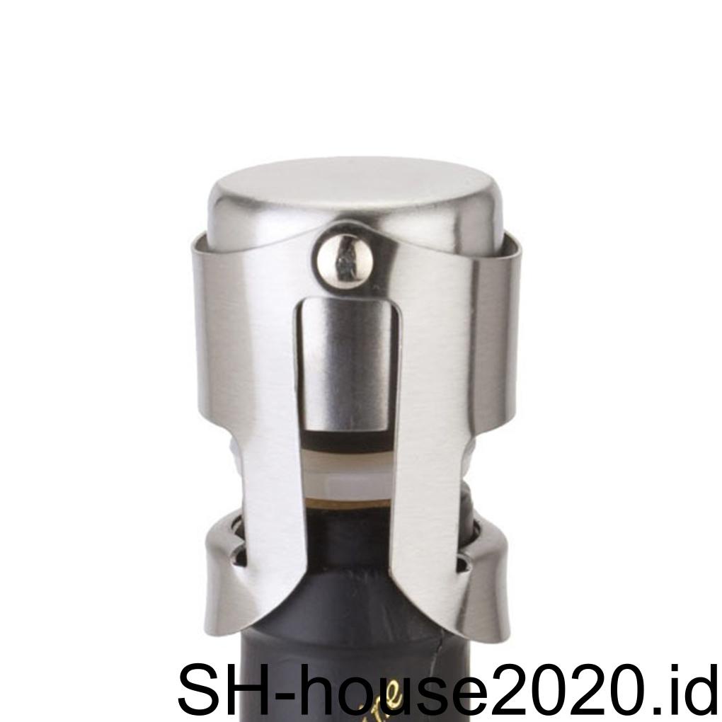 Buckle Wine Bottle Stopper Saver Sealer Stopper Penghemat Sealer Minuman Keras Bir Stopper Minuman Stainless Stopper