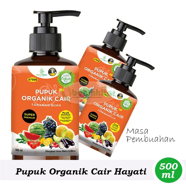 Pupuk Organik Cair Pak Tani Pembuahan 500ml