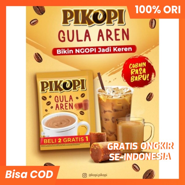 PIKOPI GULA AREN (Paketan isi 3 Saset)produk dari kopi kapal api