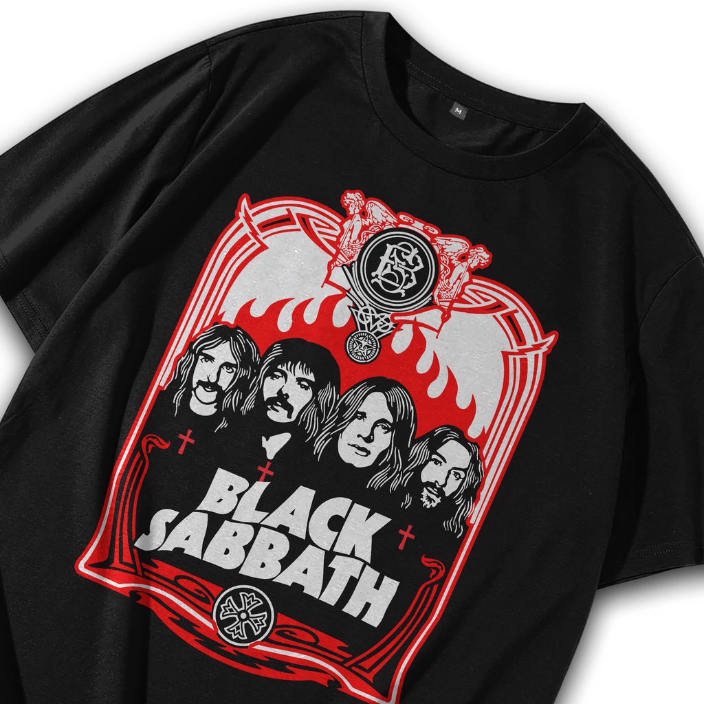 Kaos Band Metal Black Sabbath / Kaos Musik Metal Rock Pop Punk Vol 548