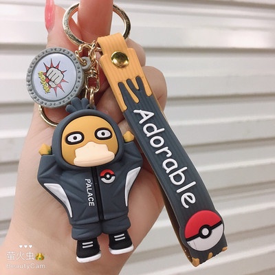 5desain Pakaian Kasual Personifikasi Teman Pokemon Kartun Gantungan Kunci Dengan Tali Anti Hilang Untuk Semua Mobil Kunci Rumah Untuk Airpods 1 2 3 PRO 4 6 pro4 pro6 wm01 wm02 lp40 i7s Case DIY