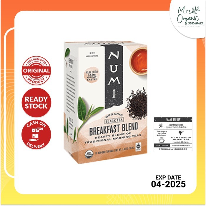 

NUMI - Organic Breakfast Blend Tea - 39.6g