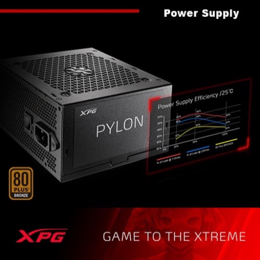 XPG PYLON - PSU Power Supply Unit 550W BRONZE