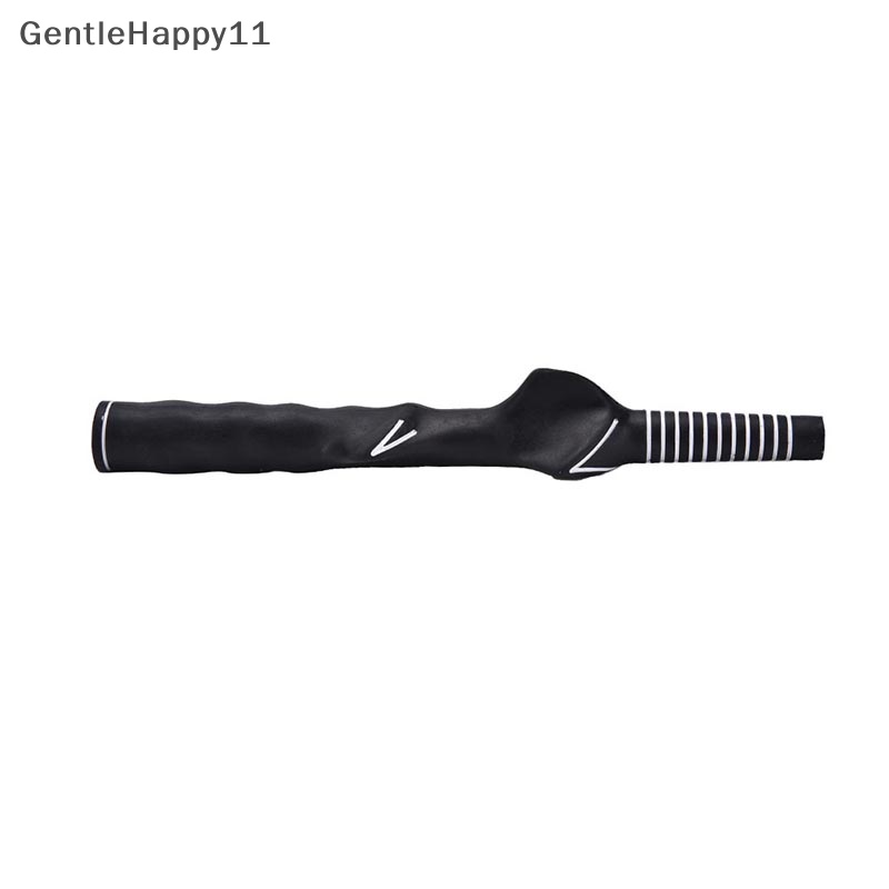 Gentlehappy Golf ball Club Swing Training Grip Alat Bantu Latihan golfers Tangan Kanan Karet id