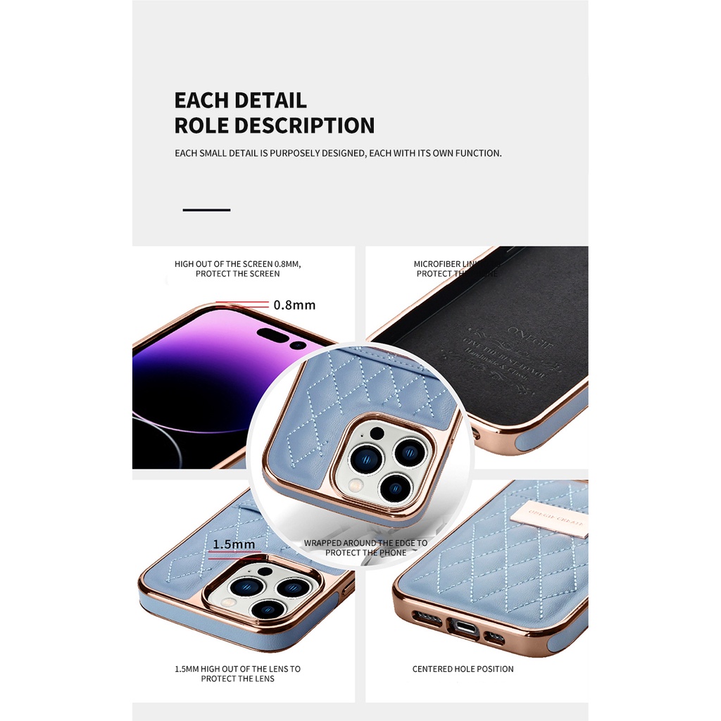 Phone Case Card Bag Plating Luxury Designer Protective Shell Cover For Iphone 11 Pro Max 11 Pro 11