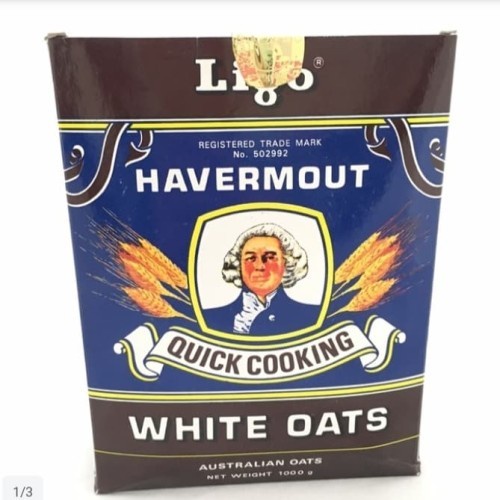 

[MS] Ligo Havermout Quick Cooking / Ligo Oat White Oats Oatmeal 1 Kg