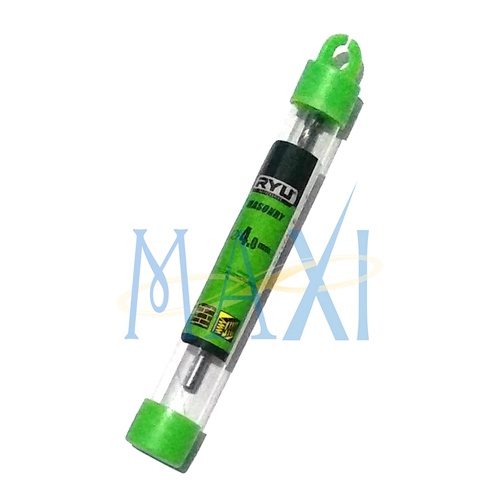 MATA BOR BETON / MASONRY DRILL BIT uk. 4, 5, 6, 8, 10, 12 mm (SATUAN) - TEKIRO RYU - MAXITOOLS