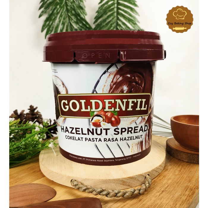 

New Arrival- Goldenfil Hazelnut Spread 1kg / Selai Hazelnut