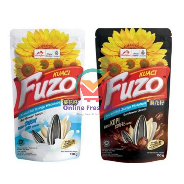 

Dua Kelinci Fuzo Kuaci Milk Coffee rasa susu dan kopi - Online Fresh Mart Denpasar