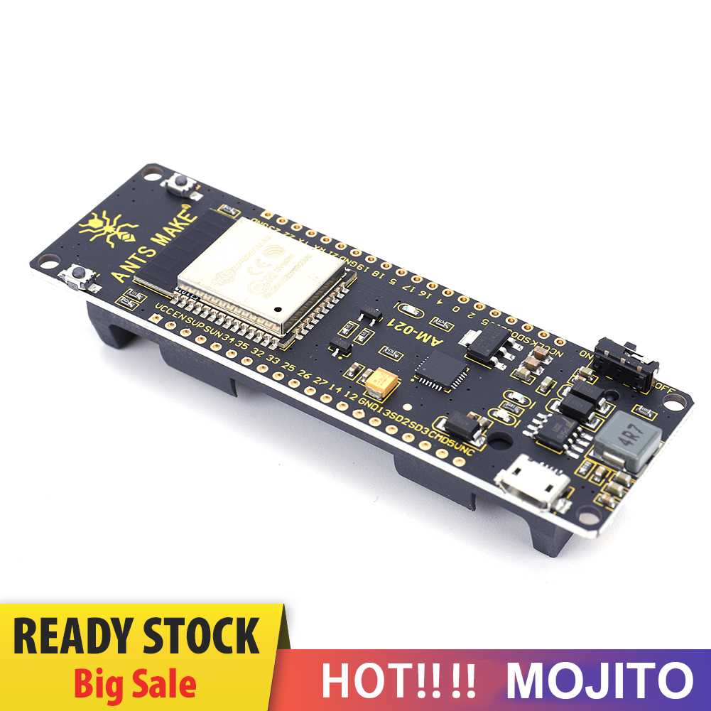 Esp32 WROVER Board WiFi Modul Kompatibel Dengan Bluetooth Dengan Kotak Baterai 18650