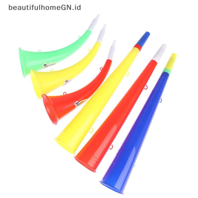 {Cantik} Fans Game Sepak Bola Horn Cheering Refueling Props Tanduk Ox Vuvuzela~