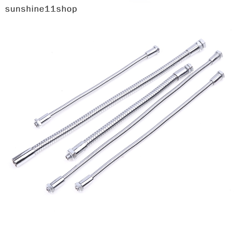 Sho Selang Chrome Selang Posisi Metal M8 M10 Male Metal Tooth Stereotip Tube N