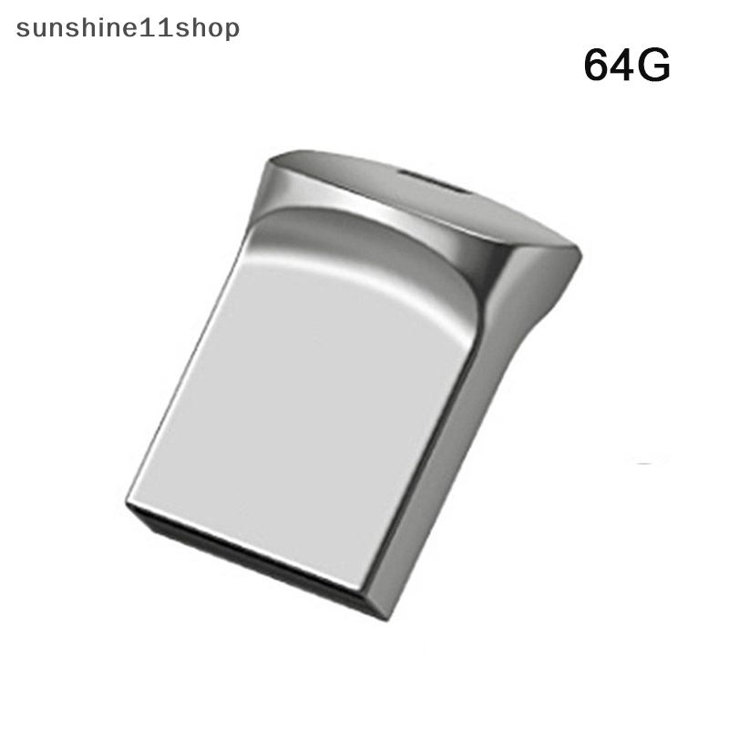 Sho Flashdisk Mini Metal Usb 32G /64G /128G Pen Drive Memory Stick Kecepatan Tinggi N