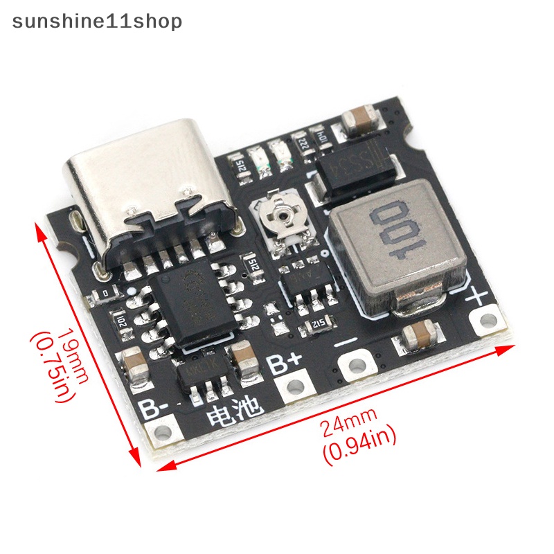 Sho 3.7V Ke 9V 5V 2A DC-DC Step Up Boost Module Charging Discharging Board N