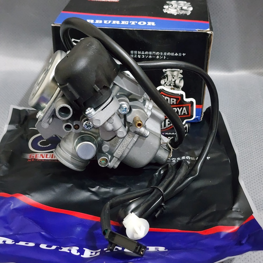 KARBU BEAT KVY CARBURATOR ASSY BEAT VARIO PLUS SWITCH LANGSAM CARBU KOMPLIT