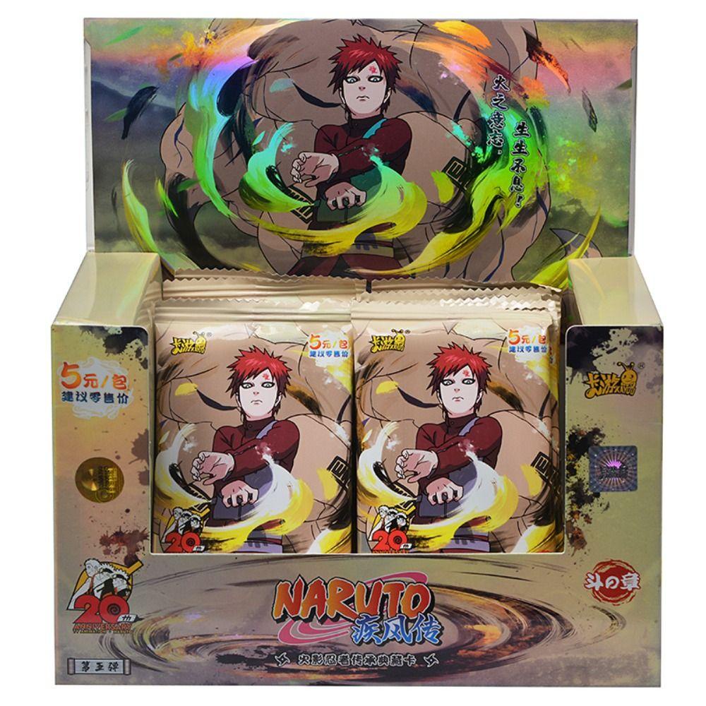 Quinton Original Naruto Kartu Kartun Anime Klasik Mainan Hadiah Natal Komponen Game Aksesoris Game Flash Cards Mainan Animasi Naruto Card