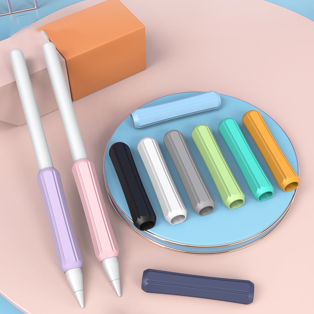 Tablet Touch Pen Grip Case Pensil Untuk Apple Pencil1/2 Tablet Pelindung Touch Screen Pen Grip Holder