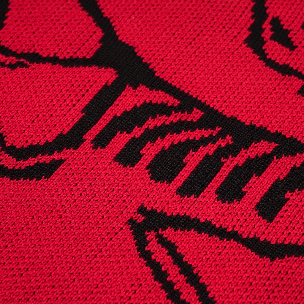 Arc'teryx Logo Knitted Sweater Red