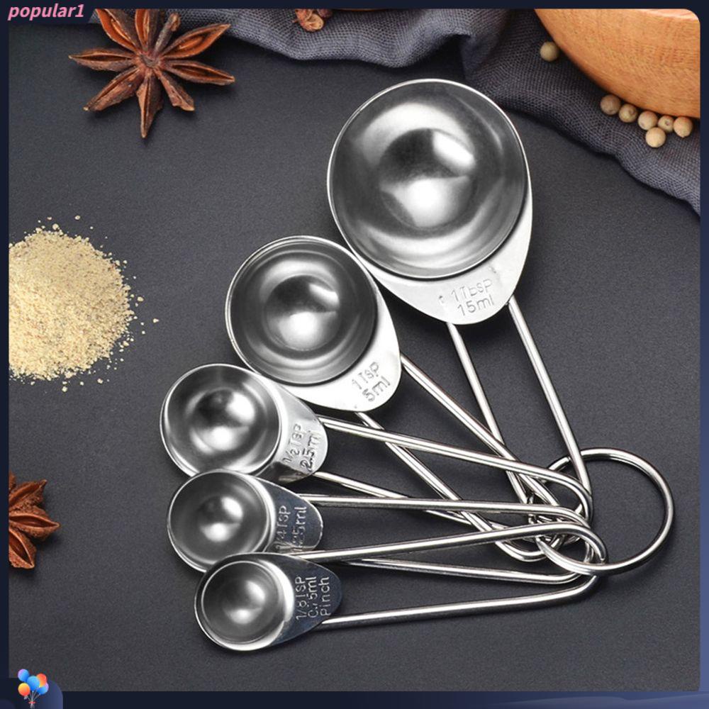 Populer Sendok Takar Alat Baking Mix Size Peralatan Makan Utensil Set Gadget Dapur Cocok Di Toples Bumbu