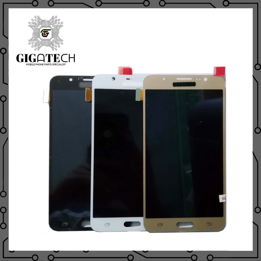 LCD Samsung J7 2016 Original 100% Fullset Touchscreen Garansi 1 Bulan Gratis Double Wall Box dan Bub