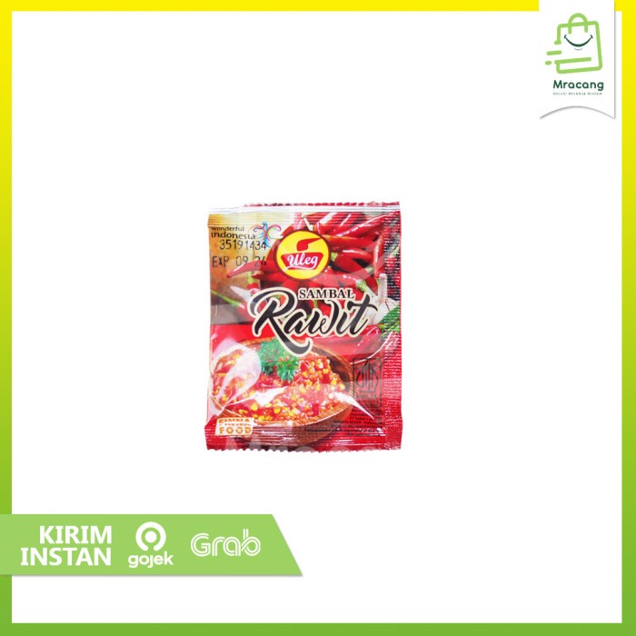 Finna Sambal Uleg Rawit Sachet 20gr