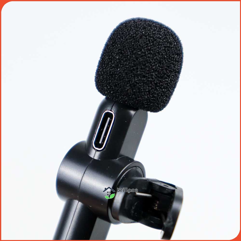 TaffSTUDIO Mikrofon Portable Wireless Lavalier Mic USB Type C - G10